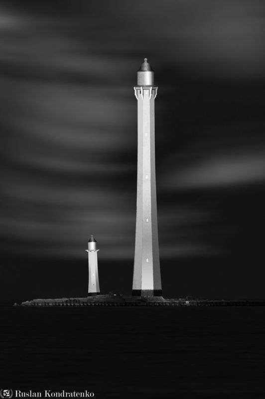 санкт-петербург, fine art, fineart, файн арт, fine art architecture, маяк, финский залив, задний створный маяк морского канала, передний створный маяк морского канала Задний и Передний створные маяки Морского канала фото превью