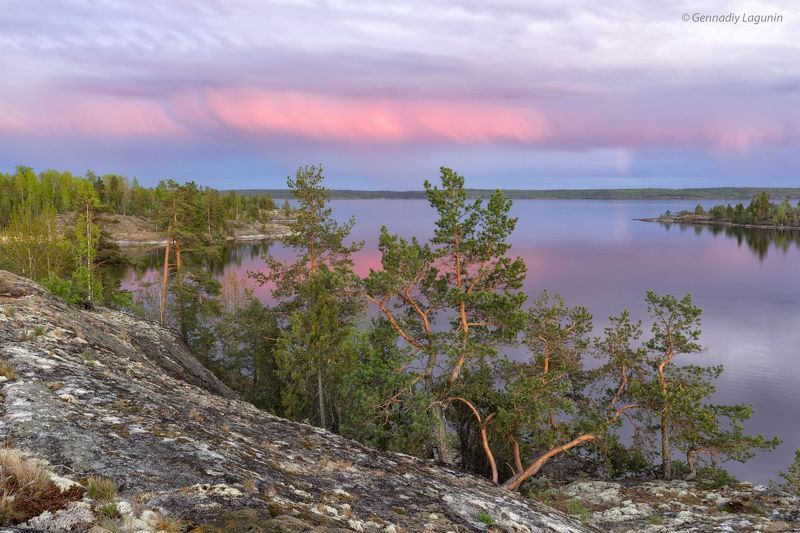 карелия, karelia, ладога, ladoga Вечер в Карелии фото превью