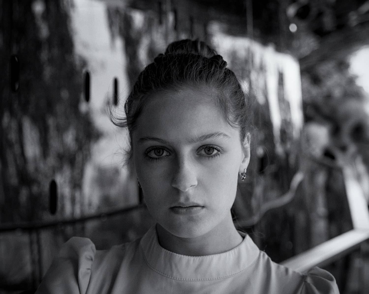 женский  портрет, концептуальное фото, сексуальная девушка, стрит, Бабаев Зураб