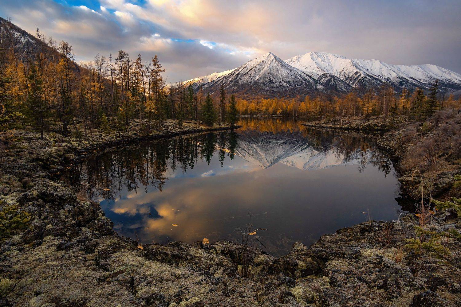 саяны, бурятия, окинский район, осень, жомболок, олон-нур, Тильпунов Михаил