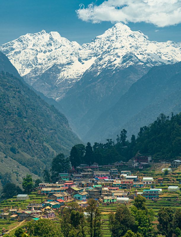 #morning #himalaya #nature #landscape #beauty #beautiful #india  #uttarakhand #travel  #village village near himalaya uttarakhand india фото превью