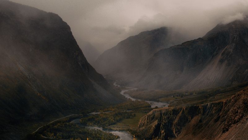 долина реки Чулышман фото превью