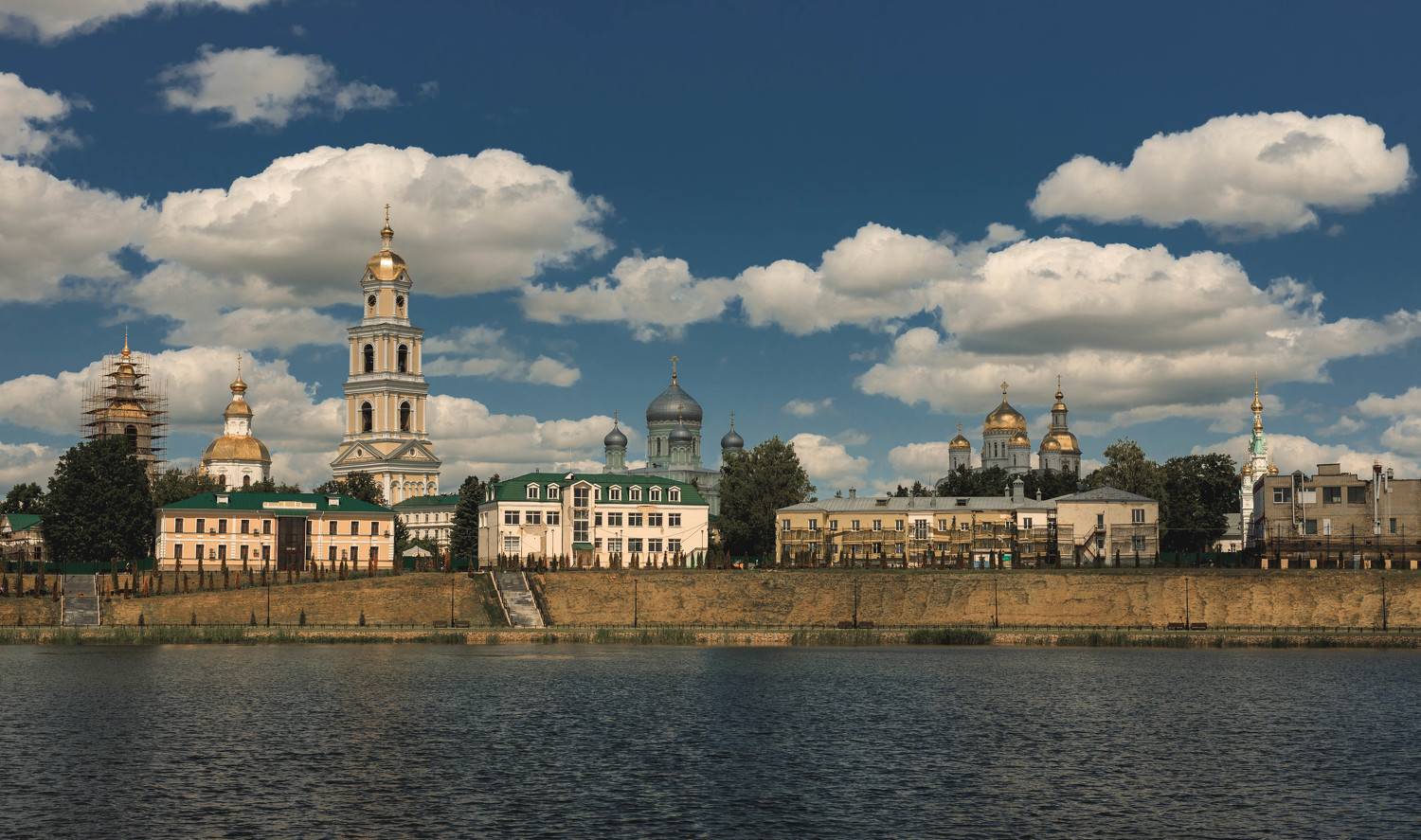 пейзаж, церковь, храм, church, landscape, architecture, архитектура, Владимир Васильев