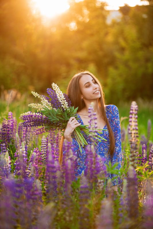 люпины girl фото превью