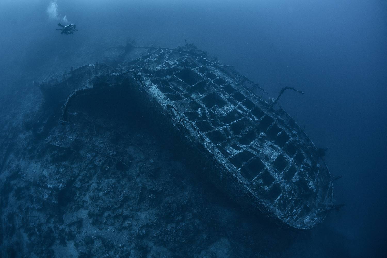 рэк, дайвинг, технодайвинг, затонувший корабль, PAVEL PEREPECHAEV
