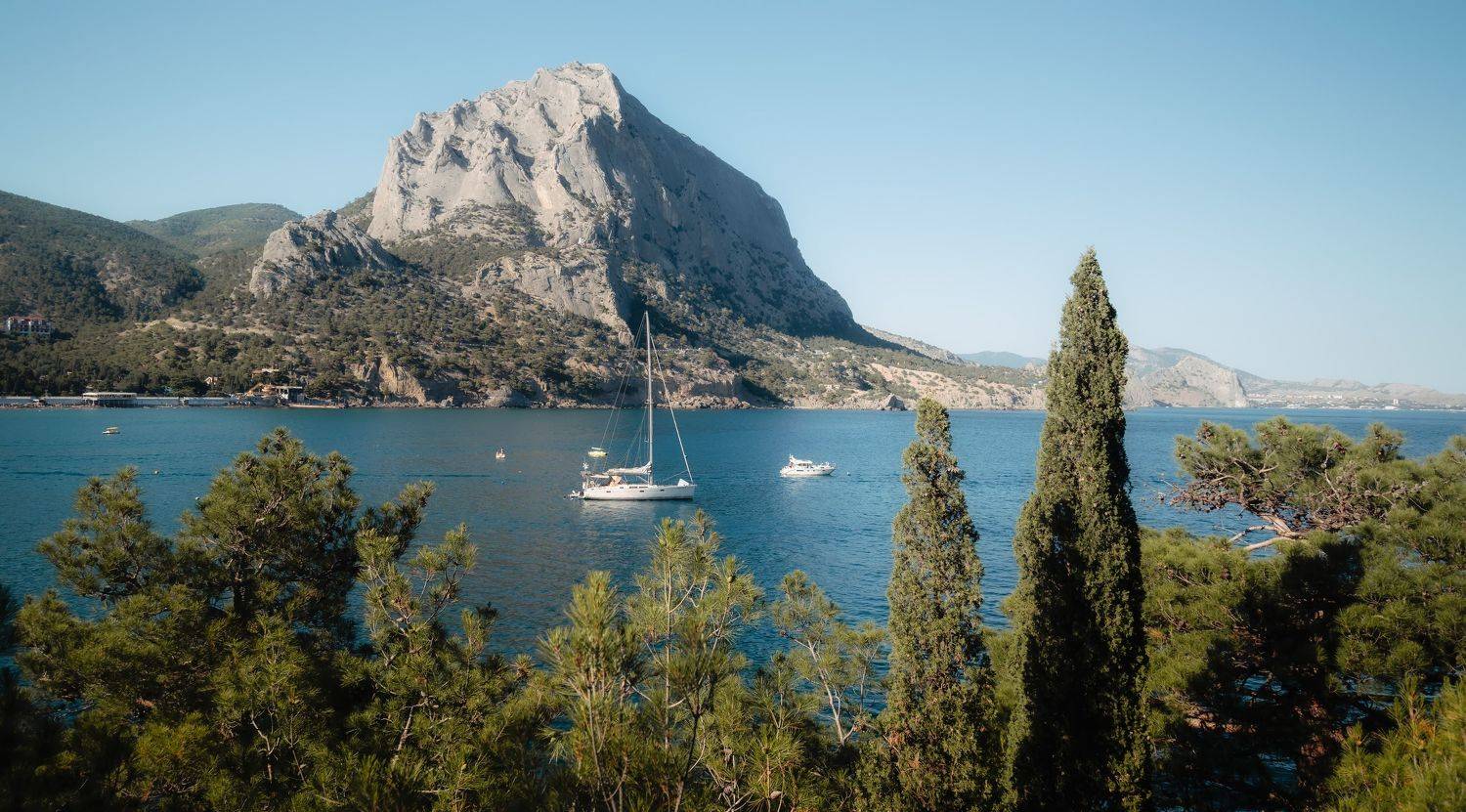 crimea, summer, yachting, sea, landscape, mountains, seascape, крым, пейзаж, море, природа, скалы, яхта,, Бугримов Егор