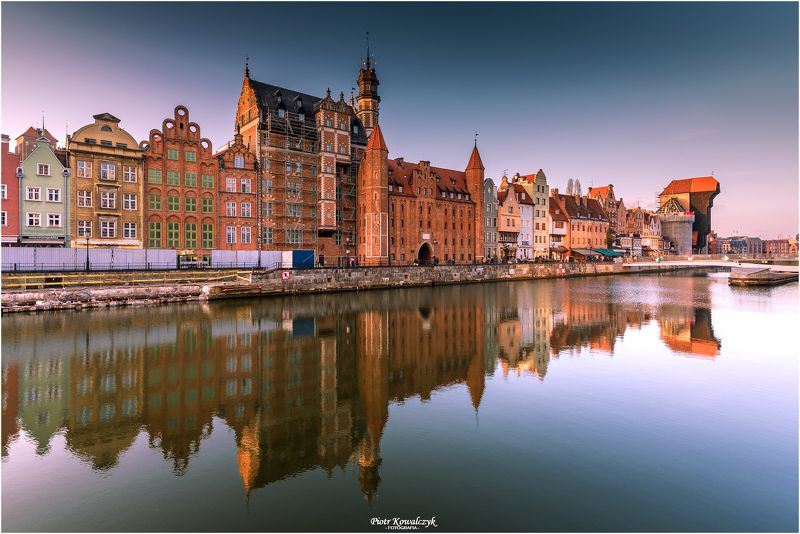 polska, gdańsk, motława, miasto, Gdańsk фото превью