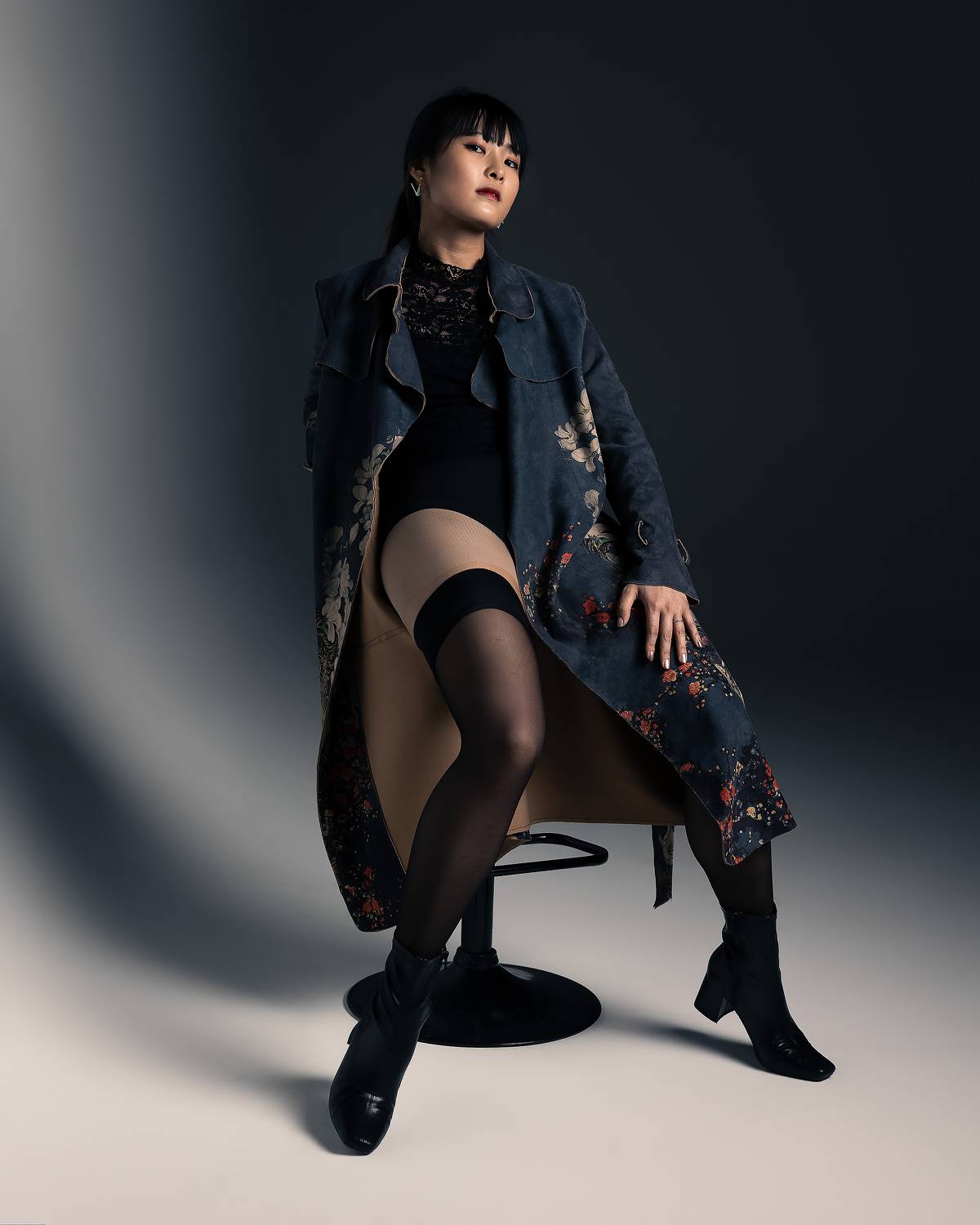 дебушка, портрет, боди, колготки, чулки, красивая, Дмитрий Александров