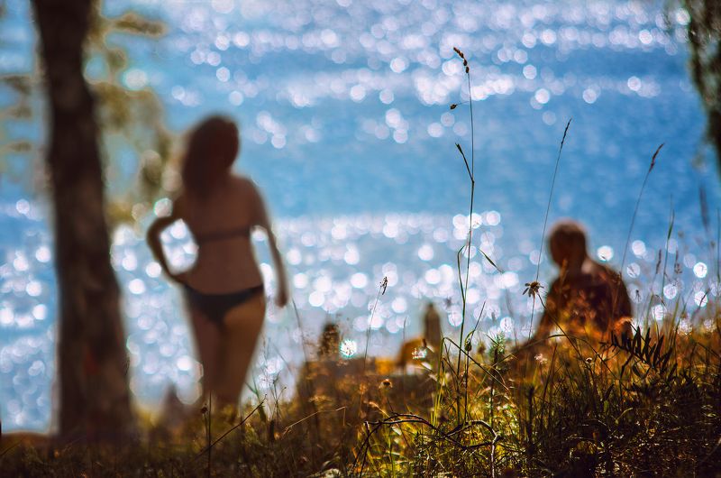 Композиция в расфокусе фото превью