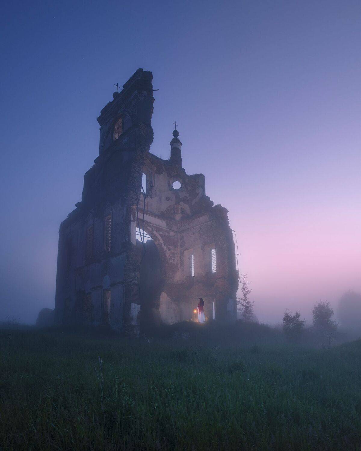 #туман, #тверская область, #заброшенные места, Захарова Наталья