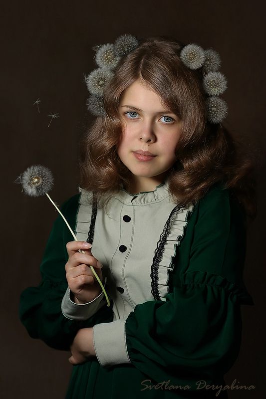 Летом в одуванчиках фото превью