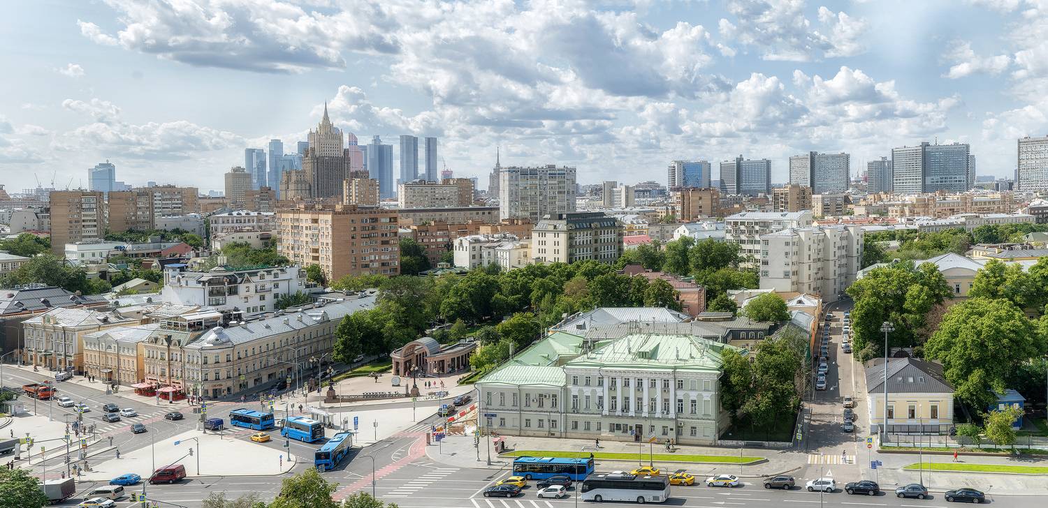 панорама, город, сити, москва, дома, высота, высотки, крыши, архитектура, мегаполис, столица, улицы, Ольга ЯР