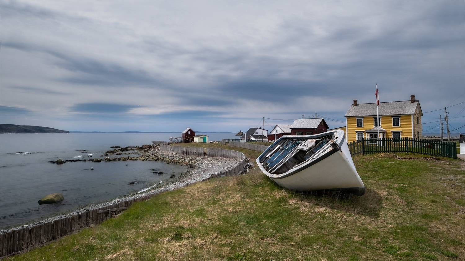bonavista, newfoundland, boat, fishing, village, canada, Evgeny Chertov