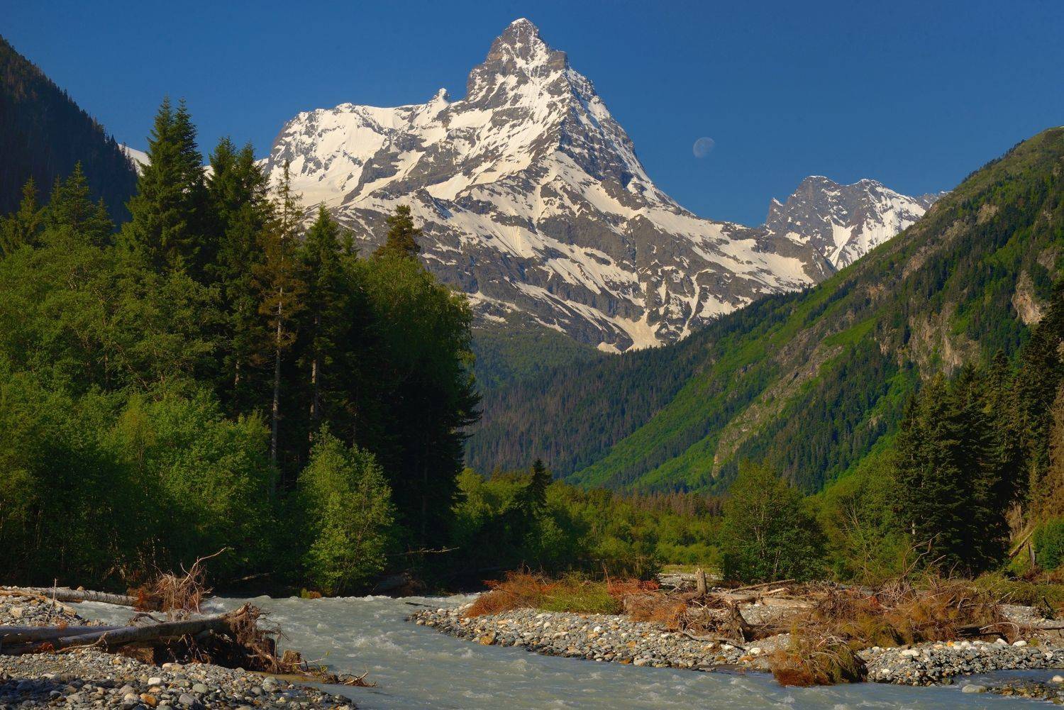 горы лето кавказ, Александр Жарников