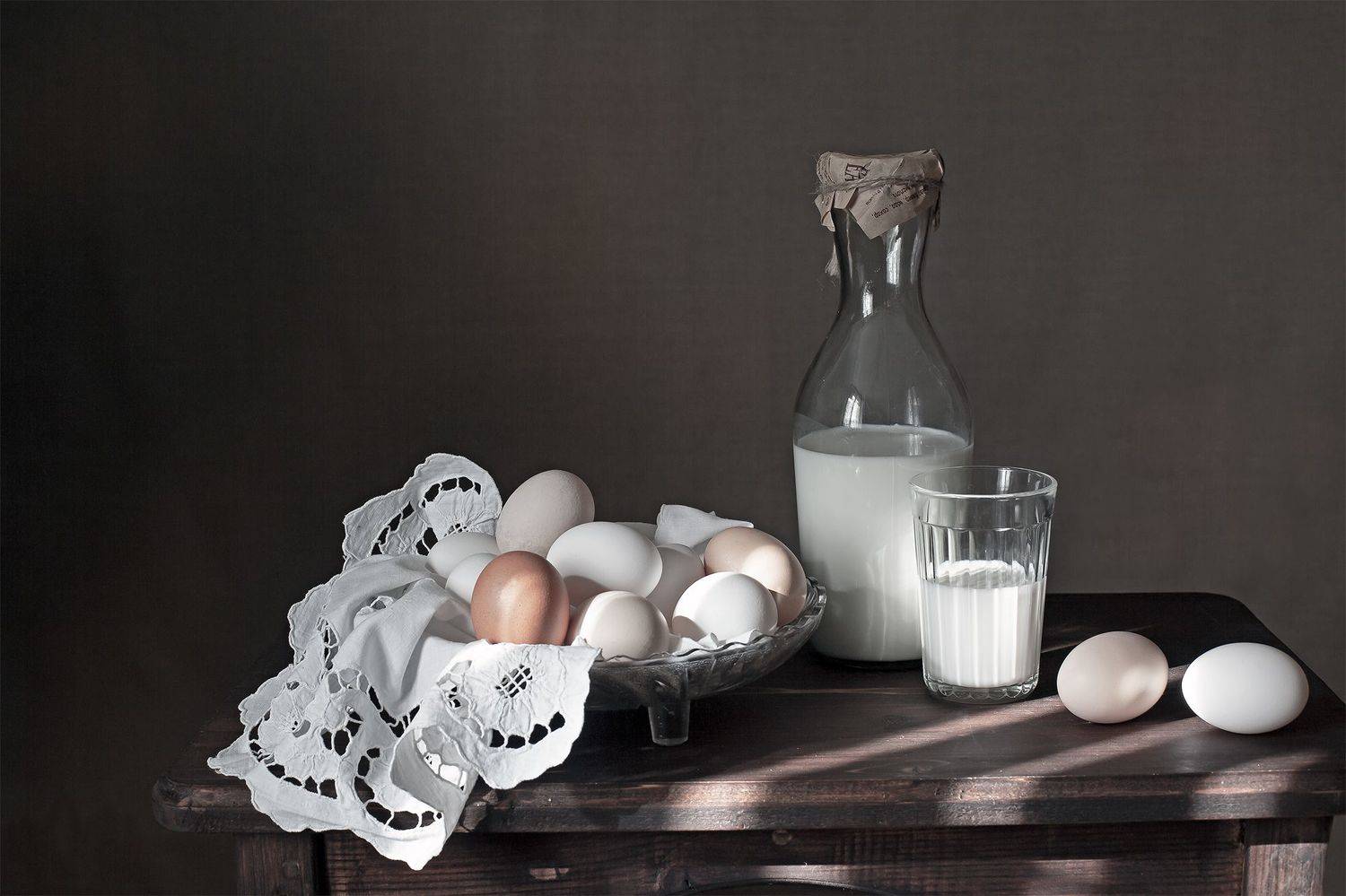 миламиронова, фотонатюрморт, натюрмортсоснедью, продукты, пища, яйцо, молоко, бутыль, стакан, ришелье, память, Миронова Мила