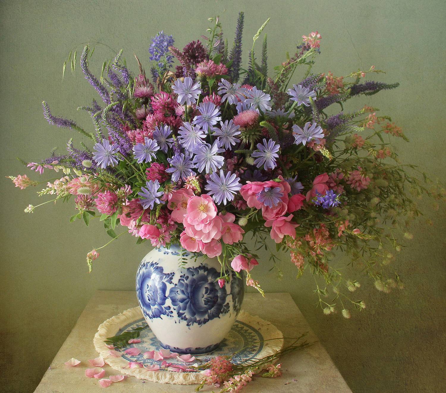 натюрморт, цветы, полевые цветы, лето, марина филатова, Марина Филатова