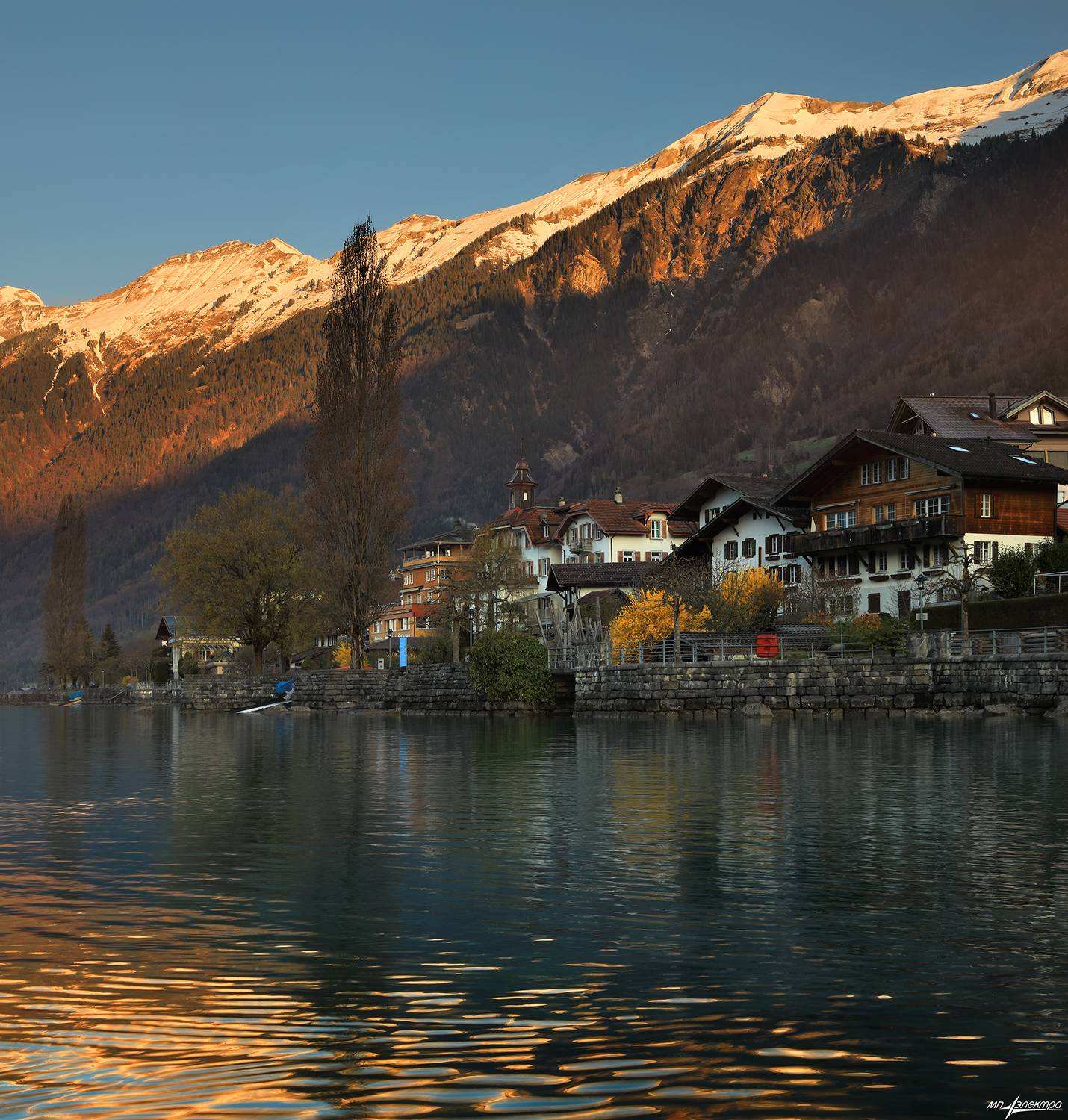 swiss,швейцария,весна,brienz, Николай Матвеев