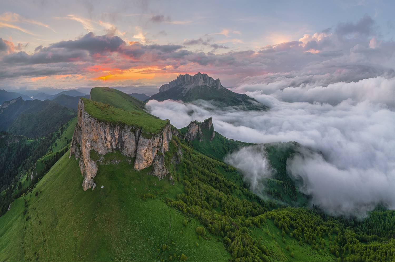 западный кавказ, природный парк большой тхач, Мысливцев Николай