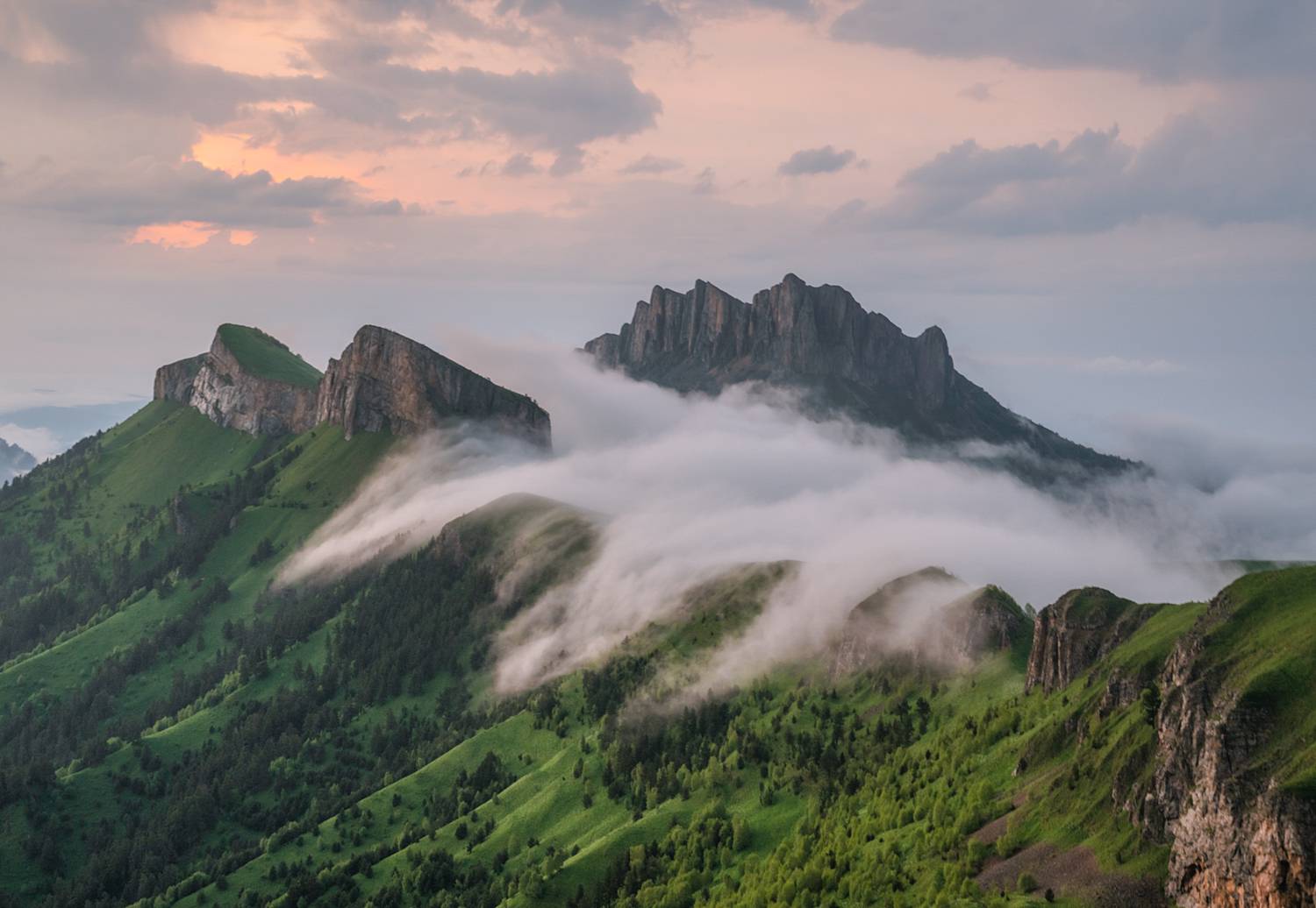 западный кавкащ, природный парк, большой тхач, Мысливцев Николай