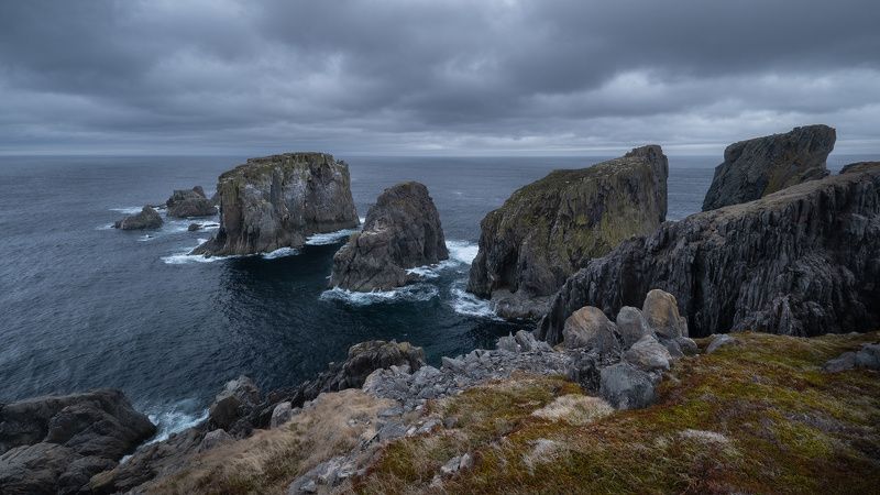 bonavista, newfoundland, canada Камни и скалы фото превью
