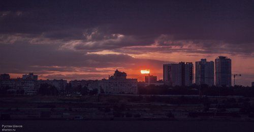 Закат. г. Волгоград