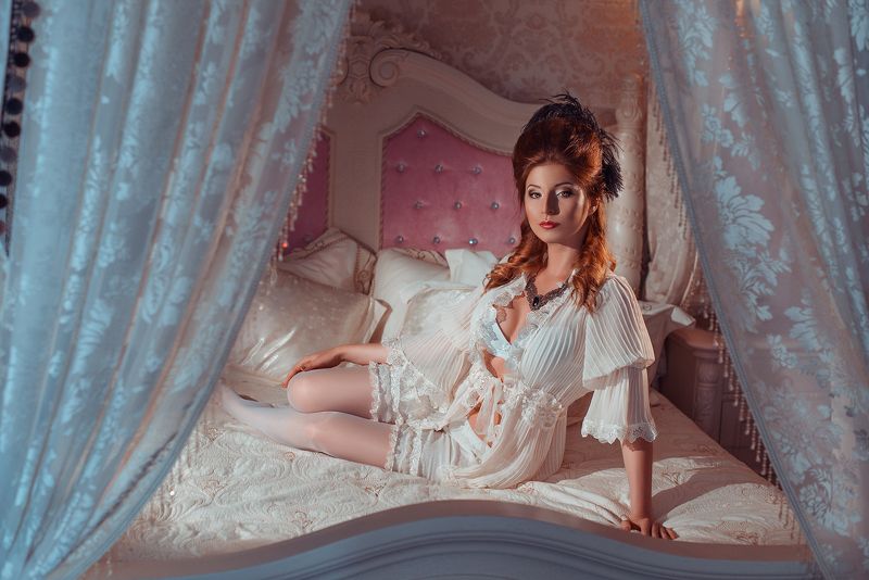 2015, 50mm, d800, nikon, novitskiy_ilya, барокко, будуар, девушка, отель, портрет *** фото превью