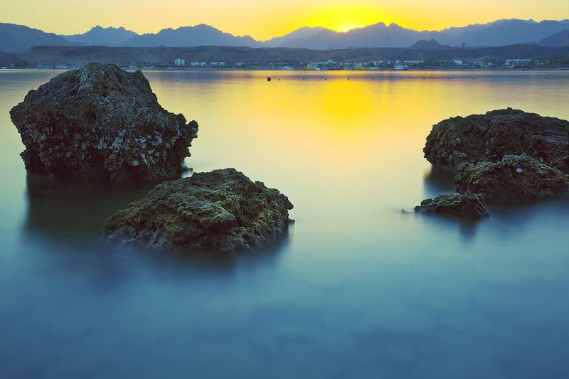 Египет, Красное, Море, Синай Желтое? Нет, Красное фото превью