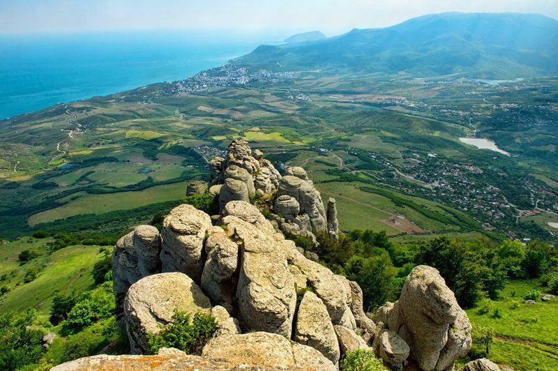 пейзаж, крым, природа, Россия, гора, landscape, nature, crimea, Russia, nikon, mountain  Край Земли  фото превью