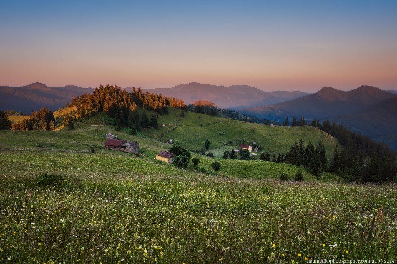 Sony A7r, Вечер, Горы, Дземброня, Закат, Карпаты, Полонына, Украина, Холмы, Черногорский, Александр Науменко