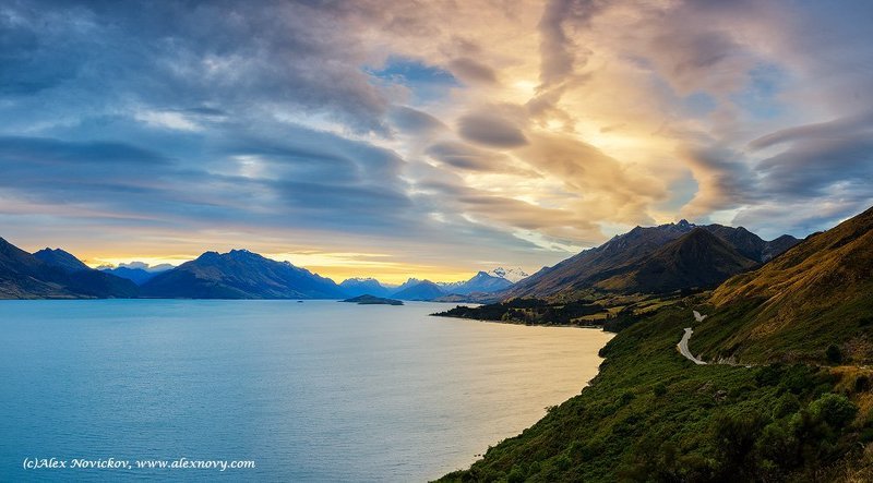 new zealand Lake Wakatipu фото превью