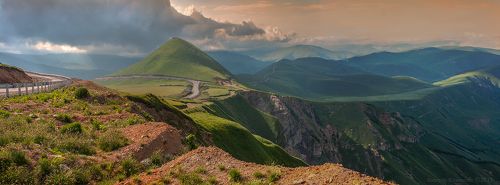 Кавказ. Гора Тузлук.