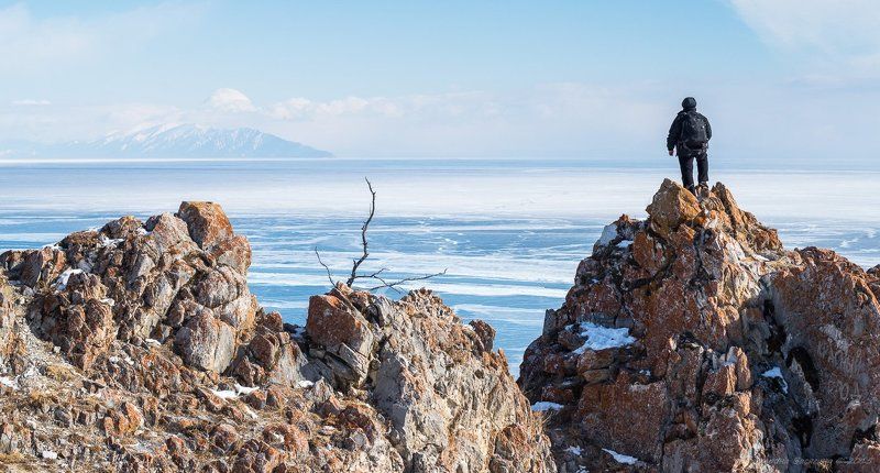 байкал, узуры, ольхон, зима, лед Манящие дали... фото превью