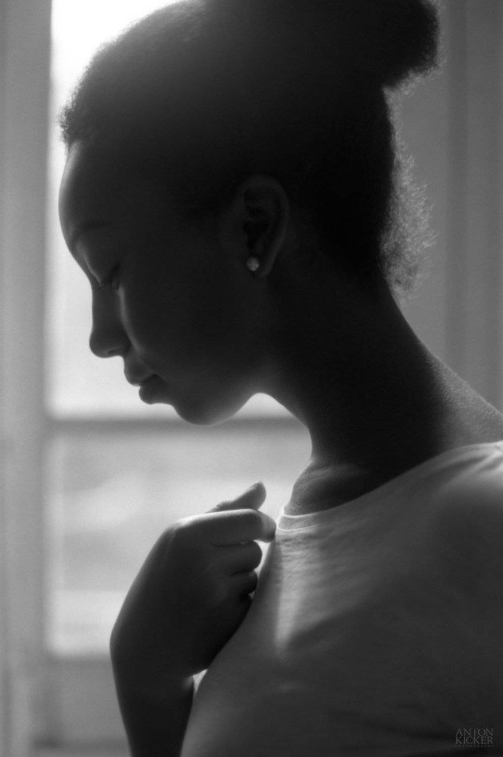 35mm, b&w, black&white, f100, film, girl, kodak, nikon, portrait, t-max, tmax, Антон Кикер