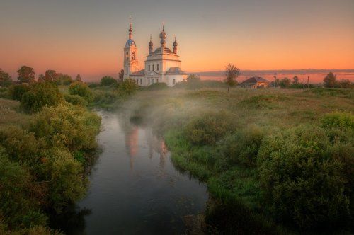 утром в селе Савинское