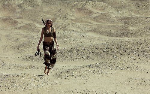 desert woman