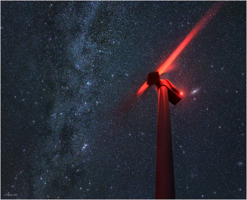 Галактика, Звезды, Крым, Млечный путь, Ночной пейзаж, Ночь, Панорама ...Энергии... фото превью