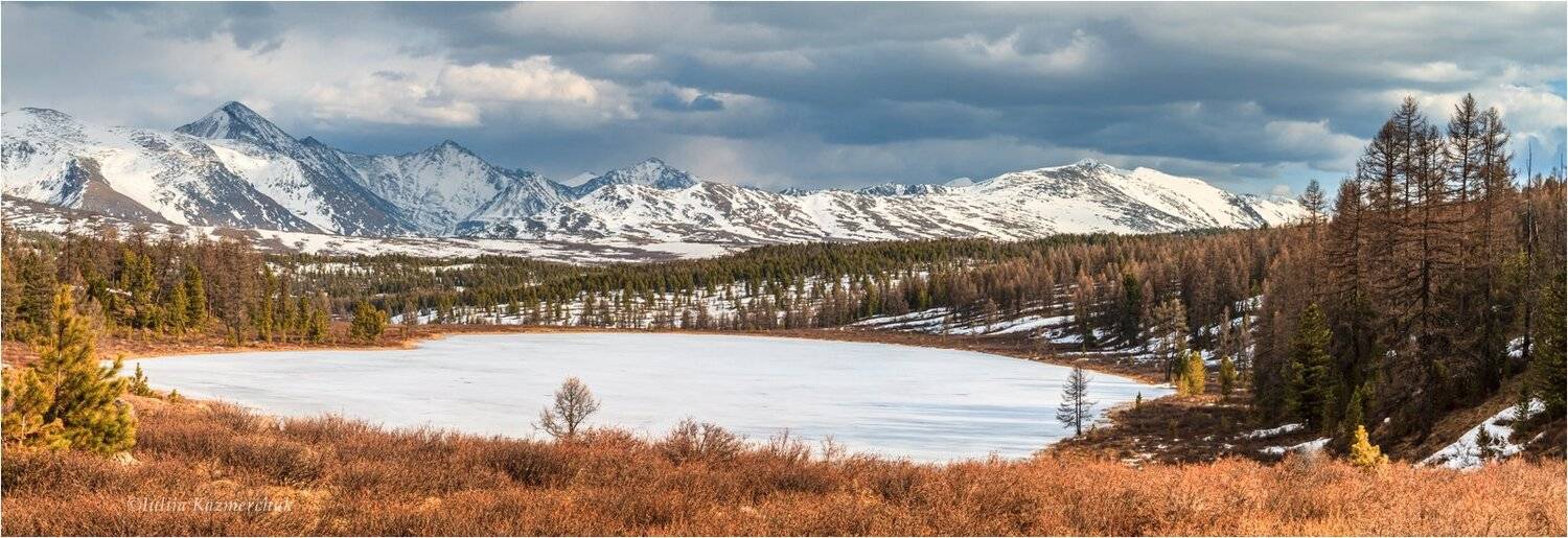 озеро, алтай, весна, май, горы, улаган, Казмерчук Юлия