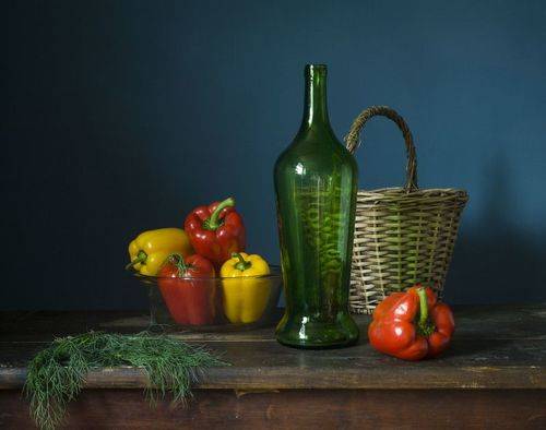 Натюрморт с перцем.