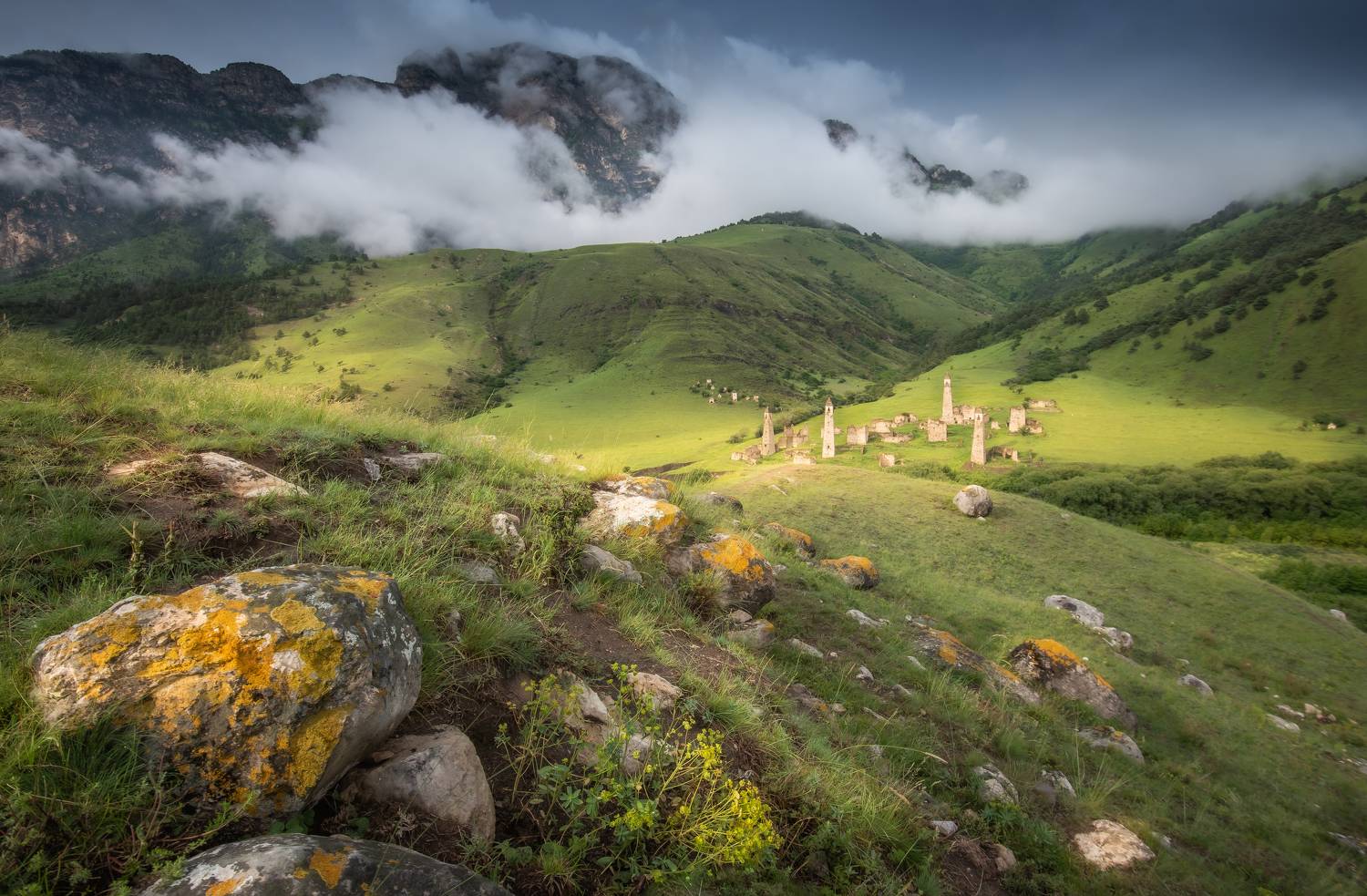 горы ингушетия просторы пейзаж, Khlebnikova Ekaterina