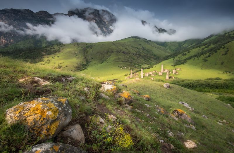 горы ингушетия просторы пейзаж На просторах Ингушетии... фото превью