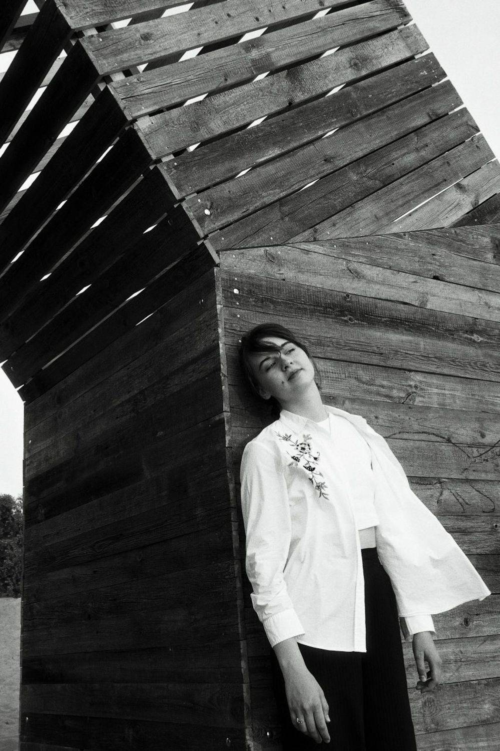 девушка, портрет, Андрей Ларионов