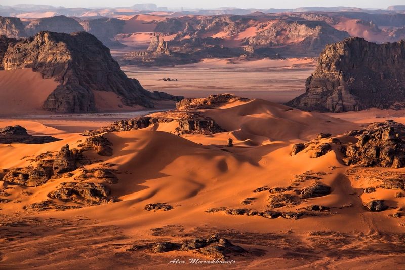 алжир, сахара Тин-Мерзуга фото превью