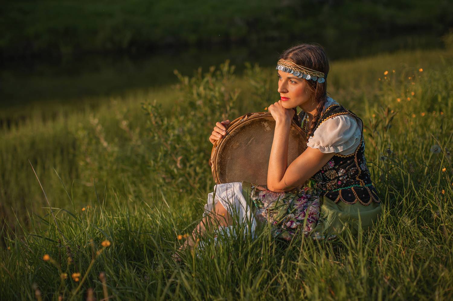 девушка цветы поле любовь солнце лето красота счастье мечты красавица фотография, Шепелева Татьяна