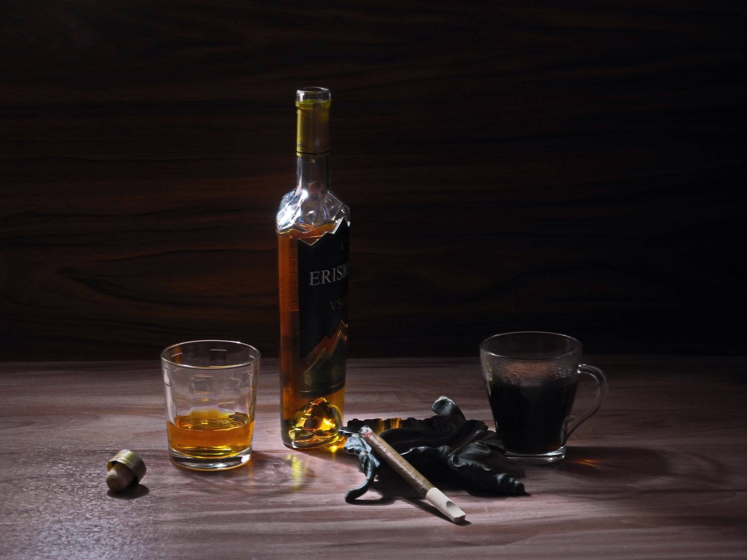 коньяк, виски, бренди,сигара, кофе, чай,, Сергей Фунтовой