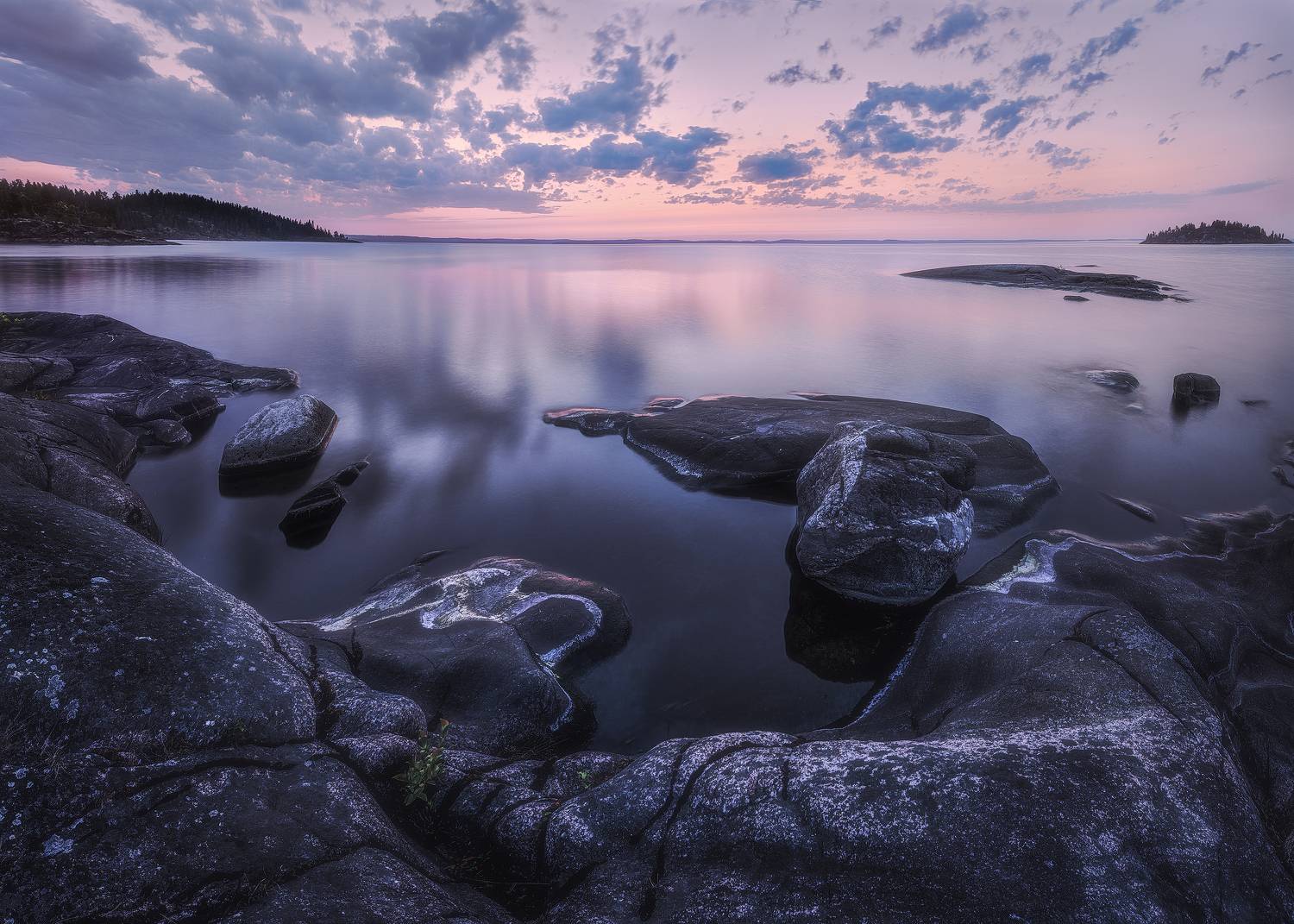 Ладога, ночь, Кононов Антон