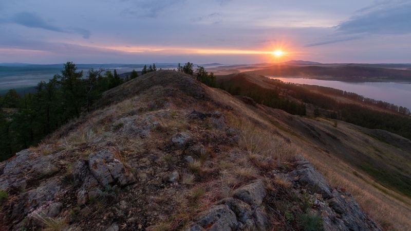 Восход на горе Калкан фото превью