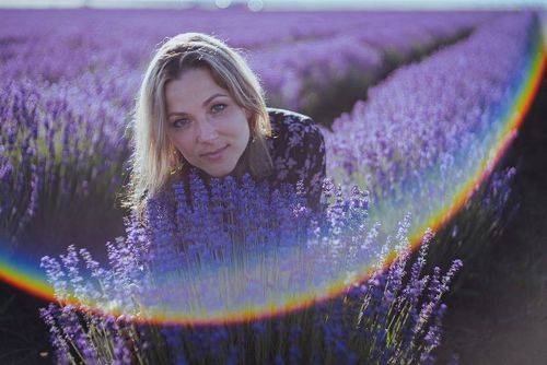 Её лавандовое лето.