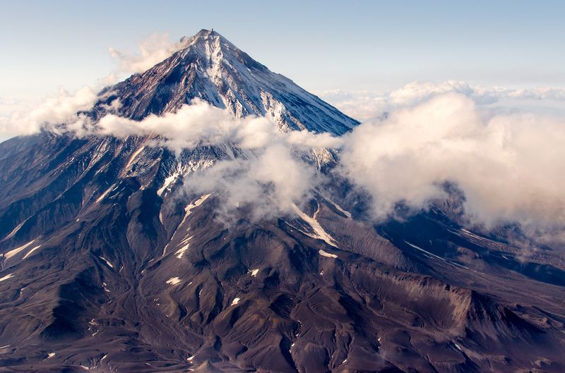 Пейзаж, вулкан, Камчатка Карякский вулкан фото превью