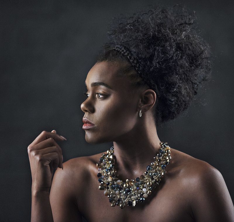 woman black beauty fashion Fari фото превью