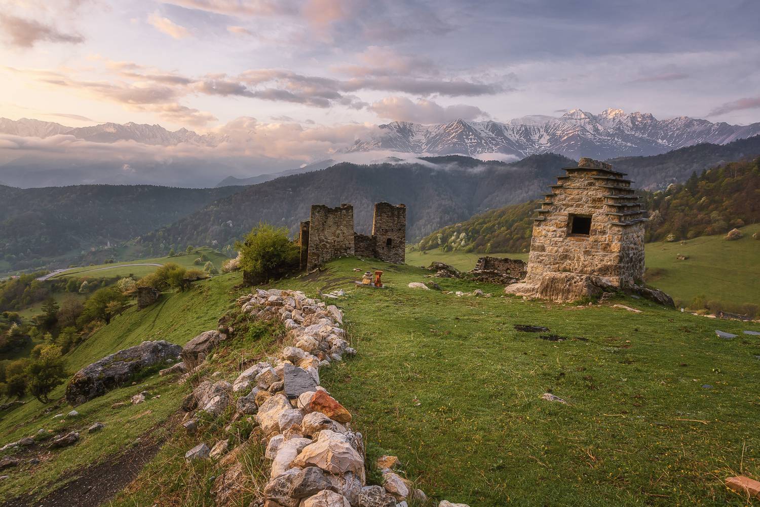 keli tower complex. the republic of ingushetia., Anya Yukhova